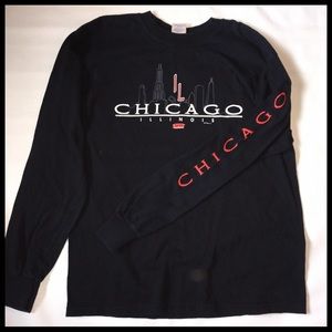 Chicago Tower Shirt Black
